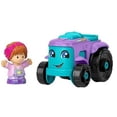 thumbnail image 2 of Fisher-Price Little People Barbie Tractor with Figure Toddler Toy, 2 of 2