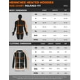 thumbnail image 5 of HENNCHEE Heated Hoodies for Men and Women with Battery Pack, Black/Large, 5 of 5