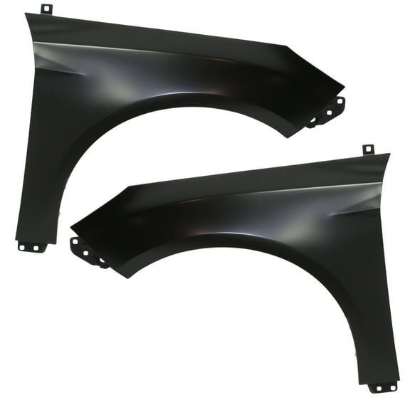 Garage-Pro Front Fender Set of 2 Compatible With 2012-2018 Ford Focus Primed Steel Driver and Passenger Side