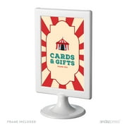 Cards & Gifts Carnival Circus Birthday Framed Party Signs