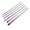 Purple, variant on Nylon Paint Brush Set 6 Pieces for Acrylic Watercolor Oil Painting Pink