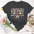 thumbnail image 6 of CHENge Autism Awareness Acceptance Shirt Support Mom Women Kid T-Shirt, 6 of 6