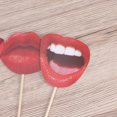 thumbnail image 2 of Miangastore 20 Pcs Accessoires de Cabine Photo Lèvres Rouges Amusantes Accessoires de Selfie Uniques pour Séance Photo pour Fête Festival Rassemblement, 2 of 9