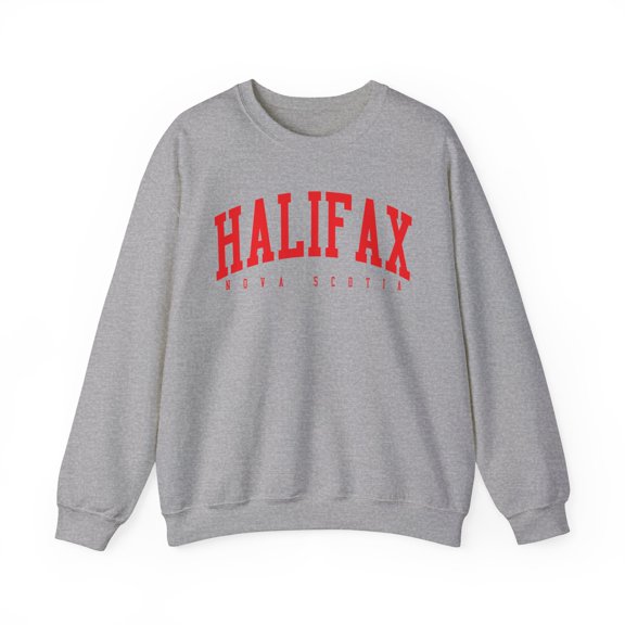 Halifax Nova Scotia Sweatshirt Gifts Crew Neck Shirt Long Sleeve Unisex