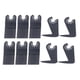 thumbnail image 4 of 12 Pcs Set Oscillating Saw Blade High Carbon Steel Bimetal Universal Multitool Blade for Wood Plastic, 4 of 5