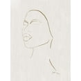 thumbnail image 2 of Tava Studios 15x18 Gold Ornate Wood Framed with Double Matting Museum Art Print Titled - Portrait Sketch II, 2 of 4