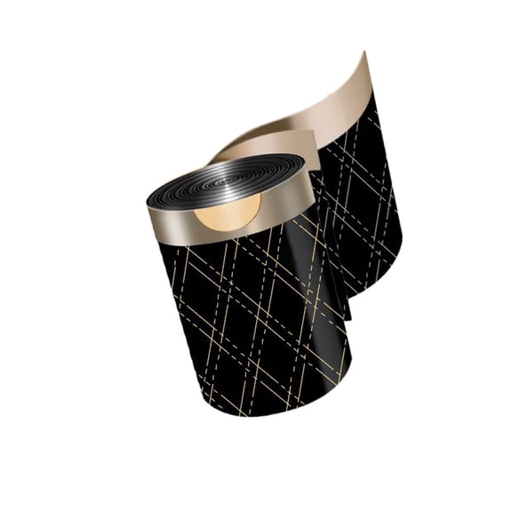 CCOCC Trash Bags for 8-Gallon (30L) Trash Cans,100 Count Drawstring Kitchen Garbage Bags,Pre-Separated,Thickened Stretchy,1 Roll,Black