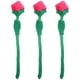 thumbnail image 1 of 3pcs Fake Rose Flowers Aesthetic Rose Flower Bouquets Artificial Flower Decorations, 1 of 4