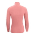 thumbnail image 6 of MESSUEN Mock Neck Sweater Long Sleeve Undershirt for Women Pull Over Sweaters Womens Women Tops Casual Womans Tops Womens Winter Sweaters Womens Tank Tops Summer Pink S, 6 of 7