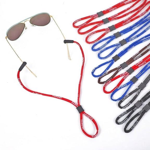 20PCS Adjustable Eyeglass Strap Holder – Sports Sunglasses Lanyard & Chain Necklace, Secure Eyewear Retainer for Running, Cycling & Daily Wear