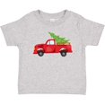 thumbnail image 3 of Inktastic Christmas Vintage Truck with Christmas Tree Boys or Girls Baby T-Shirt, 3 of 5