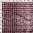 thumbnail image 4 of oneOone Cotton Flex Maroon Fabric Houndstooth Sewing Craft Projects Fabric Prints By Yard 40 Inch Wide, 4 of 4