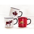 thumbnail image 2 of Plaid Moose Mug, 2 of 3