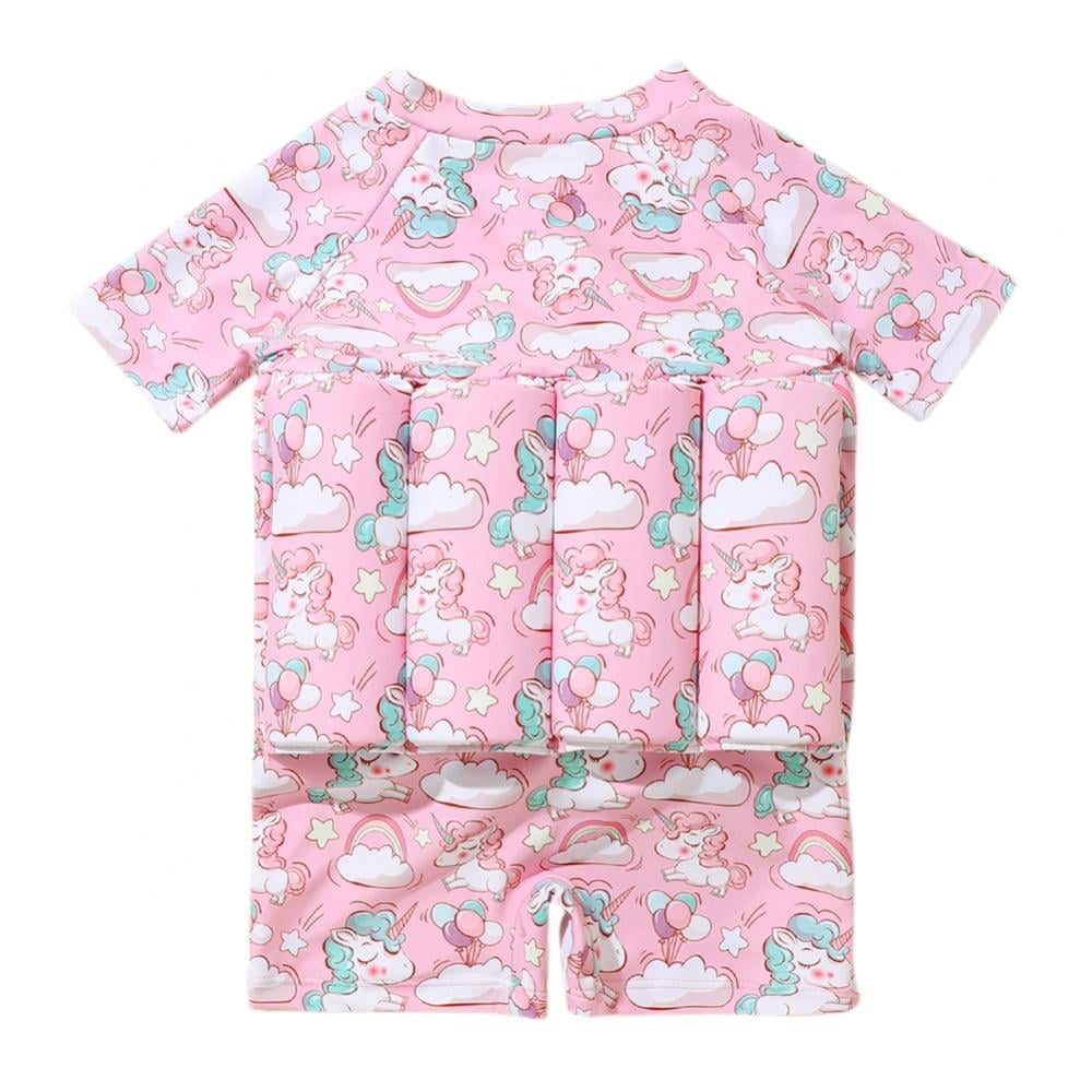 Baby Boy Girl Flotation Swimwear with Buoyancy One Piece Bathing Suit
