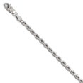 thumbnail image 1 of Leslie's 14K White Gold 3.00mm Diamond- cut Rope Chain (Weight: 5.57 Grams, Length: 7 Inches), 1 of 4