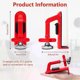 thumbnail image 5 of 80dB Door Stop Alarm Anti-Theft Door Lock Brace Jammer Personal Protection for Hotel Travel & Home Security, 5 of 5