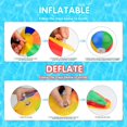 thumbnail image 2 of Pelotas de playa inflables CHAO 12 piezas de 30 cm para adultos y niños, 2 of 5