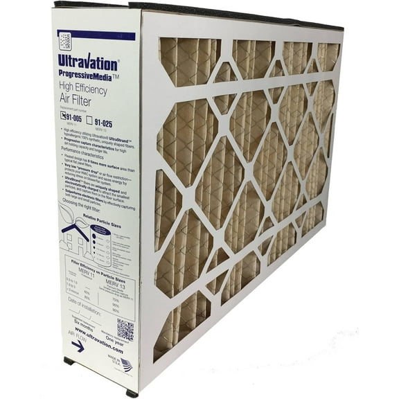 Ultravation 91-005 16x25x5 MERV 11 Air Filter