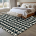 thumbnail image 4 of 8'x10' Area Rugs, Green Beige Buffalo Plaid Indoor Outdoor Area Rug for Living Room Bedroom, Farmhouse Checkered Washable Bathroom Rugs Kitchen Floor Carpet Mats Home Decor Aesthetic, 4 of 8