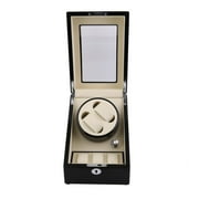 Automatic Rotation Silent 2+3 Watch Winder Case Display Box Luxury Storage Holder Organizer Case Great Gift