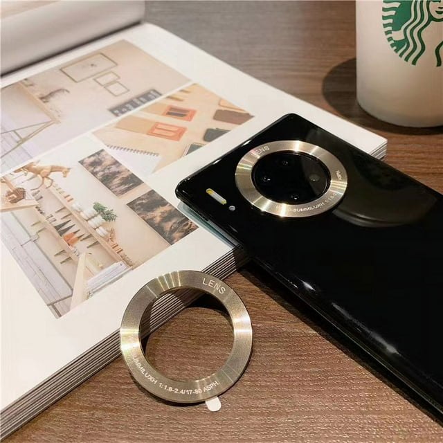 Adecuado para Huawei Mate 30Pro Anillo de lente de luz de aleación Mate 30 Anillo protector de metal para lente de teléfono móvil Anillo aplicable