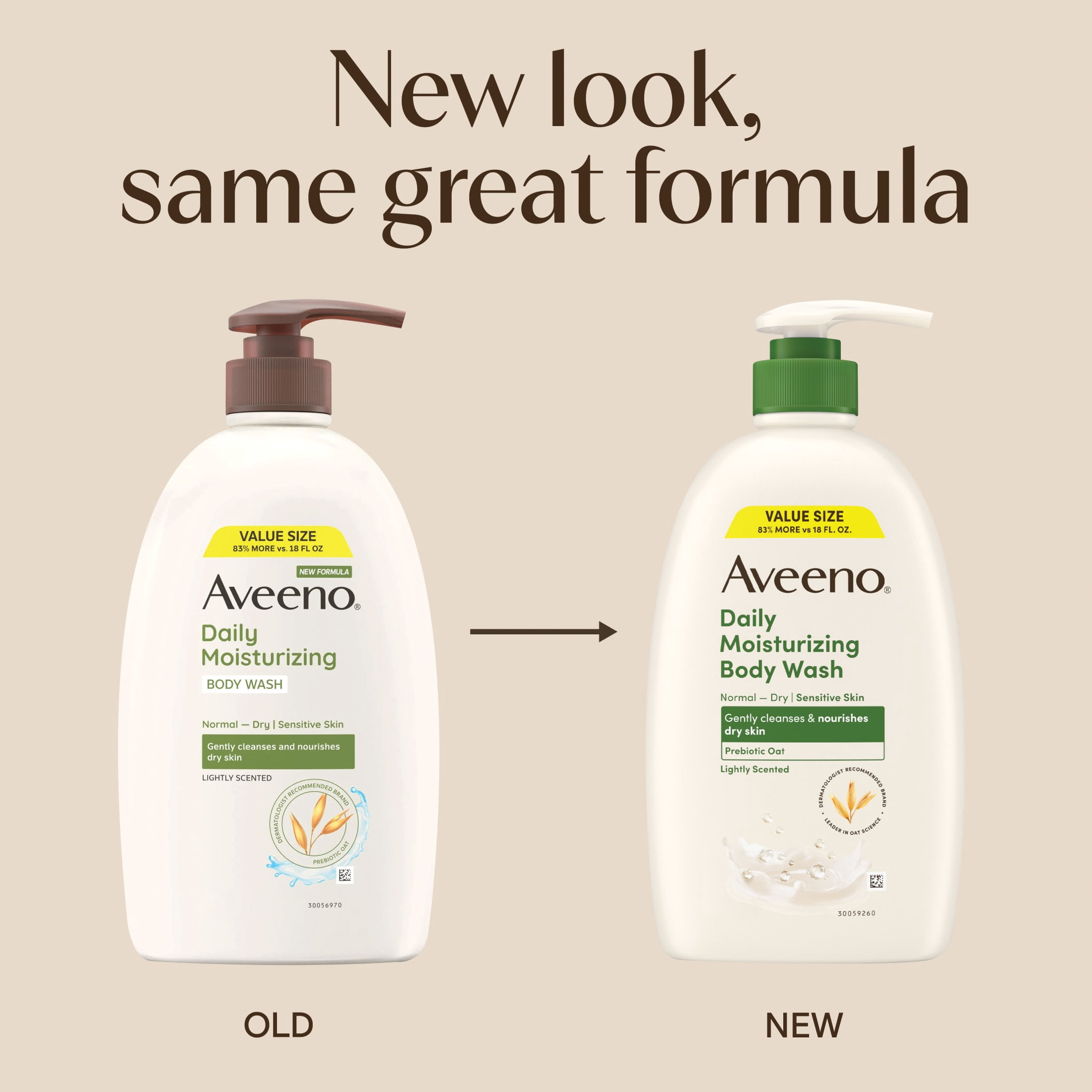 Aveeno Daily Moisturizing Soap, Dry Skin Body Wash and Scrub