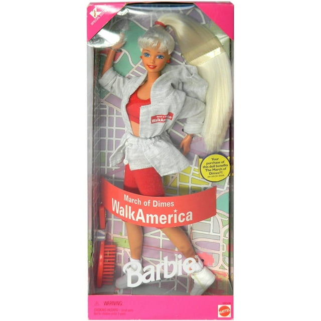 Barbie March of Dimes Walk America 1997 Barbie