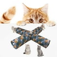 thumbnail image 3 of Peggybuy Pet Cat Tunnel Foldable Kitten Training Fun Toy Rabbit Play Game Tunnel (D), 3 of 6