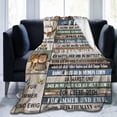 thumbnail image 4 of Yibo Wedding Anniversary Gifts for Women Blanket Flannel Soft and Comfortable Anti-static Bed Sofa Blanket, 4 of 8