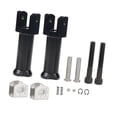 thumbnail image 2 of LOVIVER Passenger Footpeg Support Kit Accessories for 114 Fxbrs Black, 2 of 8