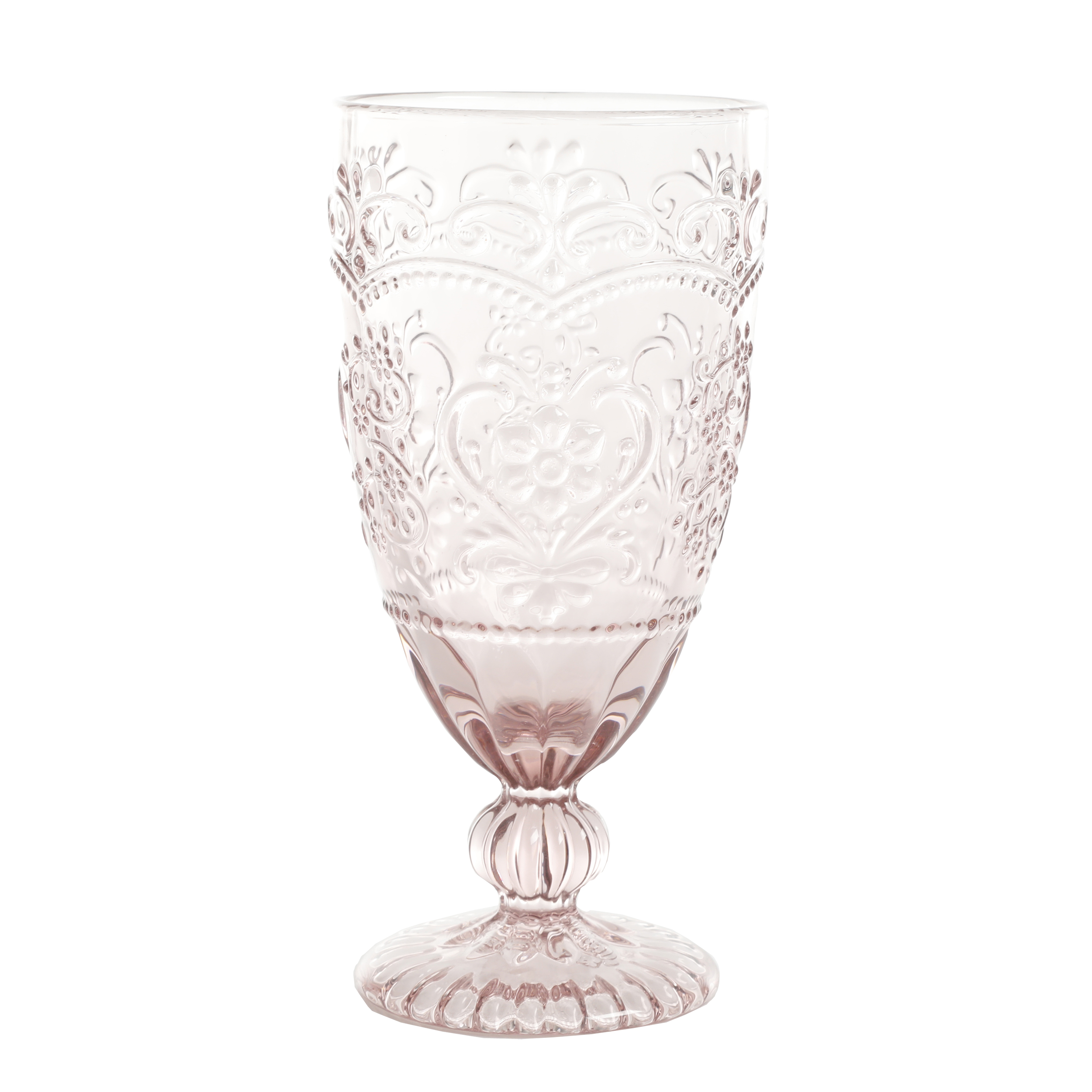 The Pioneer Woman Amelia Glass14.7-Ounce Rose Tea Goblets, Set of 4 - image 3 of 5