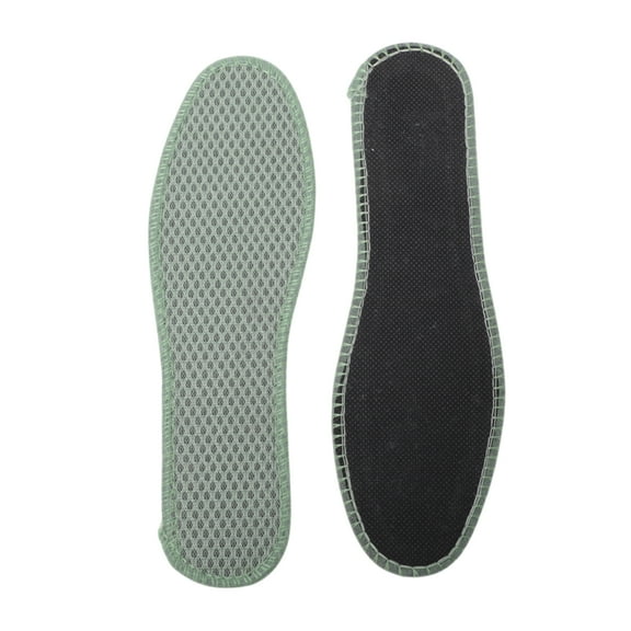 Unique Bargains 1 Pair Deodorant Shoe Inserts Fit Shoe Size 35 Green