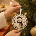 thumbnail image 6 of Christmas Ornaments DIY Pearl Art Kits for Adults,Hanging Pearl Art Christmas Ornaments Set with Pearls,Christmas Ornament Set Includes Pearls Colorful Beads And A Lanyard, 6 of 6