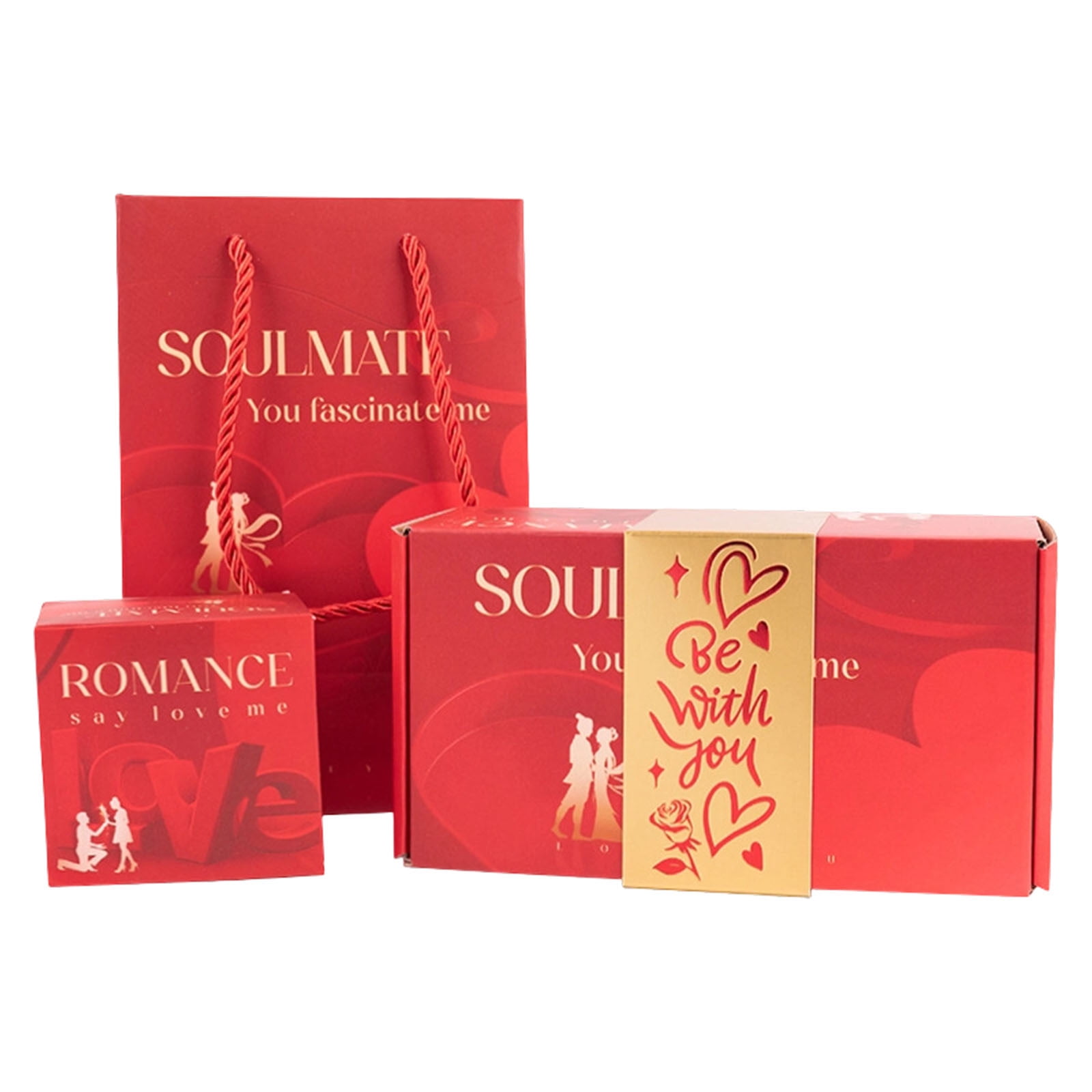 Romantic Pop‑up Surprise Gift Box Heart Themed Cardboard Present Container for Holiday and Proposal Gifting
