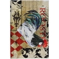 thumbnail image 2 of Addison Rugs Dream Shag Premium Machine Washable Transitional Rooster Diamond Midnight Rectangle Rug, 9' x 12', 2 of 8