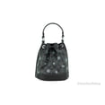 thumbnail image 3 of Coach (CE587) Dempsey 15 Small Snowflake Print Black Coated Canvas Bucket Bag, 3 of 3