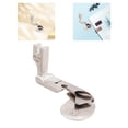 thumbnail image 3 of Stainless Steel Rolled Hem Pressure Foot, Sewing Machine Presser Foot Replacement Parts - Fits Low Sewing Machine - , 6mm, 3 of 5