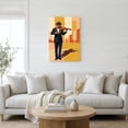 thumbnail image 2 of 1.5-Inch Thick Canvas Print Wall Art for Living Room, Bedroom, Office or Entryway – Decorative Wall Decor with Tropical Beach Sunset Palm Trees Cabanas -36 x 24x 1.5 in, 2 of 9