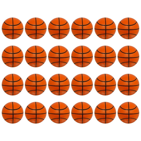 Pack of 24 Basketballs for Indoor and Outdoor Use Suitable for Training Practice and Recreational Activities for All Ages