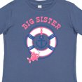 thumbnail image 4 of Inktastic Nautical Big Sister Girls Toddler T-Shirt, 4 of 5