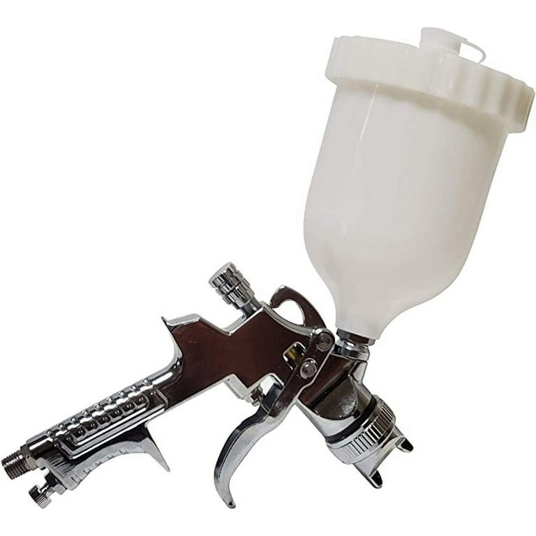 DeVilBiss STARTINGLINE HVLP Spray Gun for Painting Control 1.3mm Gravity  Feed Paint Gun with 600milliliter Plastic Cup 