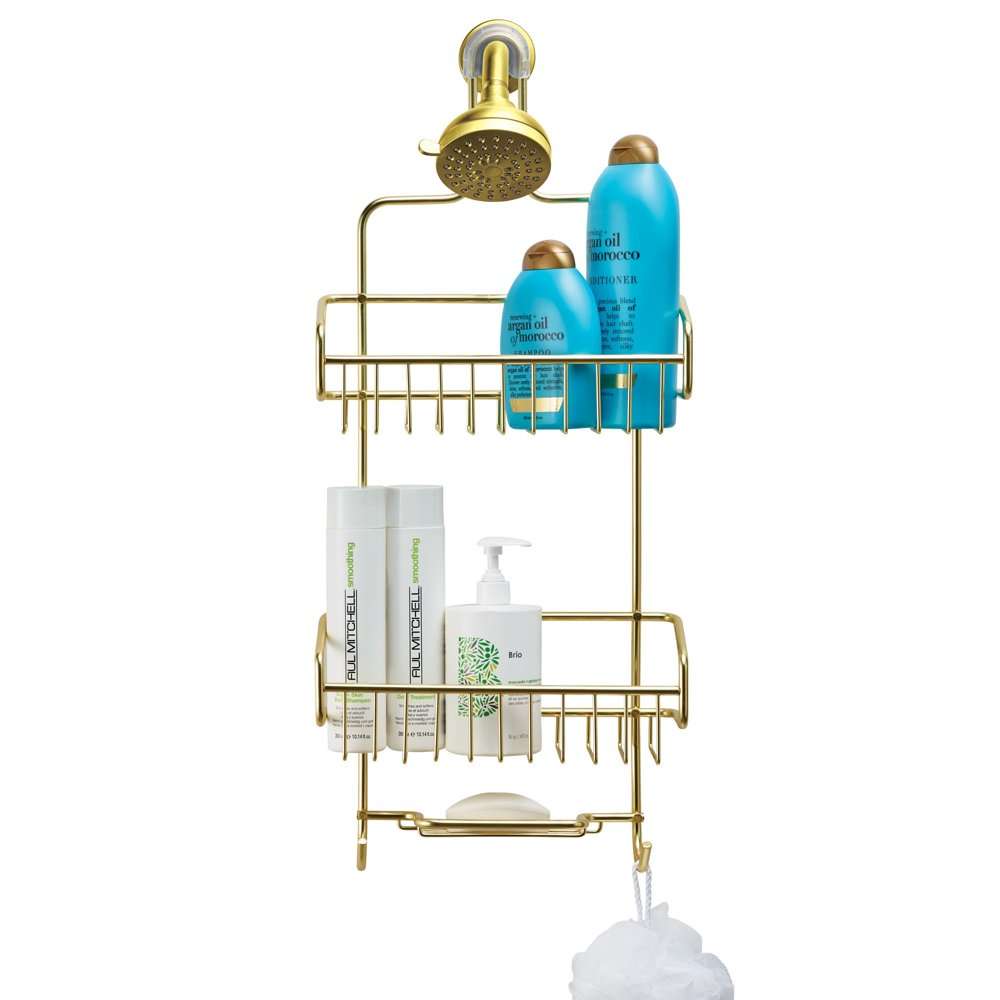 Shower Caddy gold finish
