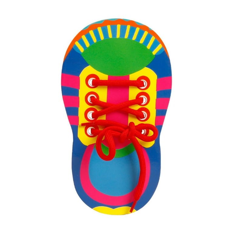 Shoelace Toy Lacing Practice Kit Fine Motor Skills Trainer
