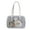 Silver, variant on Plush ITA Bag Kawaii Y2K Aesthetic Clear Window Photo Pins Display, Cute Small Cosmetic Bag Insert  Plush Bag with A Shoulder Strap Crossbody Tote Bag