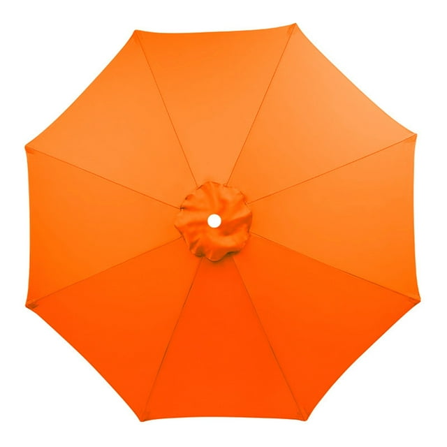Outdoor Patio Umbrella Replacement Canopy, 8 Ribs Umbrella Canopy Cover Replacement Fabric, Parasol Cover Replacement UV
