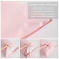 thumbnail image 5 of Kelnaro Light Pink Body Pillowcase 20x54 Inch - Soft Hypoallergenic Microfiber Body Pillow Cover, Breathable & Fade Resistant, Washable for All-Season, 5 of 6