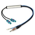 thumbnail image 1 of CAIROYAR Adaptador de antena aérea Fakra-1Din dual Adaptador de radio Antena Cable de audio, 1 of 1