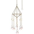 thumbnail image 1 of Bienvenido Atrapasol de cristal chapado en oro, colgante de cristal, atrapaluz de cristal, capa de estrella de mar dorada, prismas de cristal, adorno colgante para bodas, fiestas, habitaciones,, 1 of 6