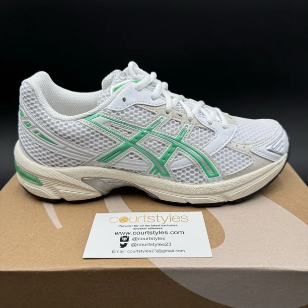 Asics Gel-1130 Shoes 'White Malachite Green' 1202A164-114 Women's Sizes New