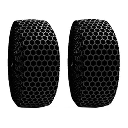 Yucurem 2x Honeycomb Road Bike Handlebar Strap Bicycle Bar Grips Wrap Tape (Black)